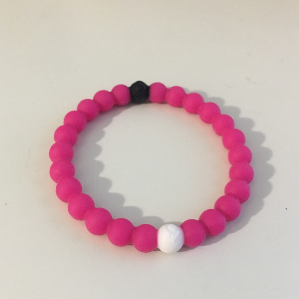 pink Lokai bracelet!
